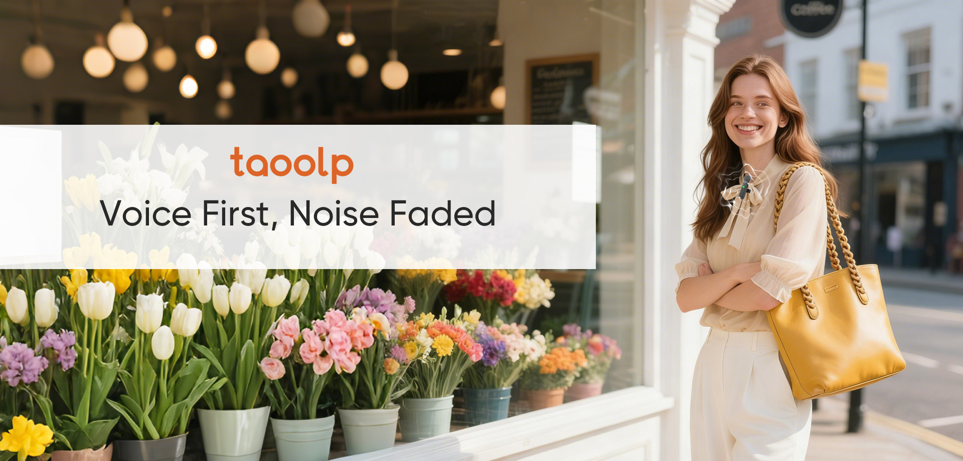 Freedom to move untethered by cables--Taoolp wireless microphone